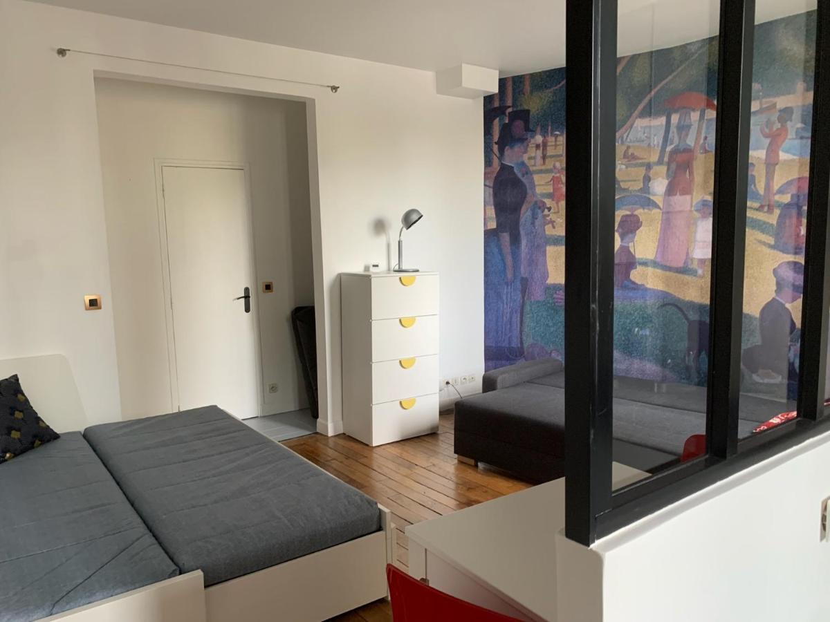 Studio Perfect For 2 Adults And 1 Kid, And Up To 2 Kids - Jourdain 20E, 25Mn To Louvre Via Line M11 Παρίσι Εξωτερικό φωτογραφία