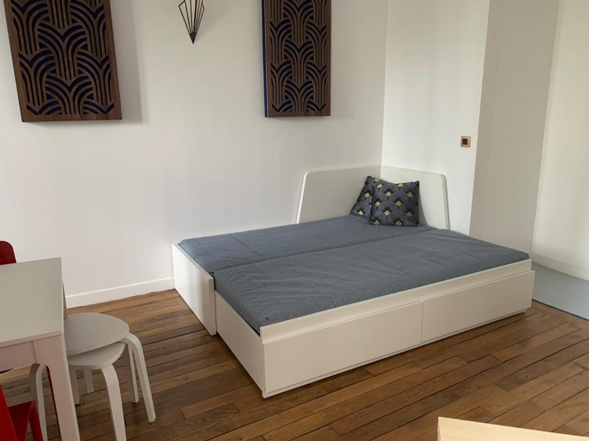 Studio Perfect For 2 Adults And 1 Kid, And Up To 2 Kids - Jourdain 20E, 25Mn To Louvre Via Line M11 Παρίσι Εξωτερικό φωτογραφία