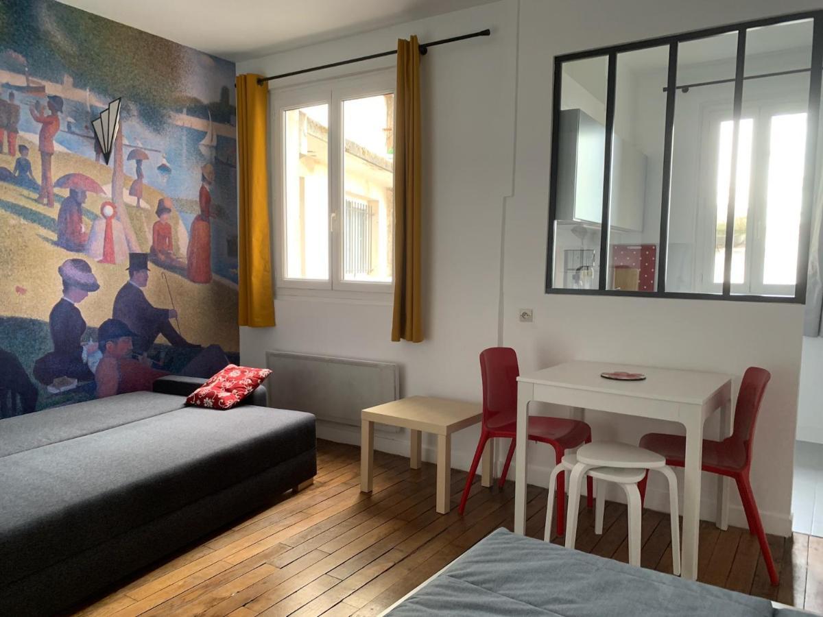 Studio Perfect For 2 Adults And 1 Kid, And Up To 2 Kids - Jourdain 20E, 25Mn To Louvre Via Line M11 Παρίσι Εξωτερικό φωτογραφία